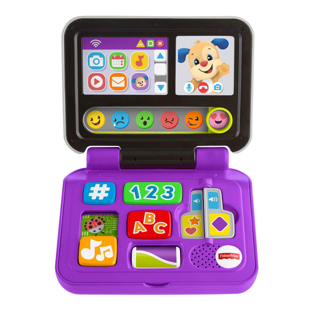 Laugh & Learn Fisher-Price Click & Learn Laptop Toy