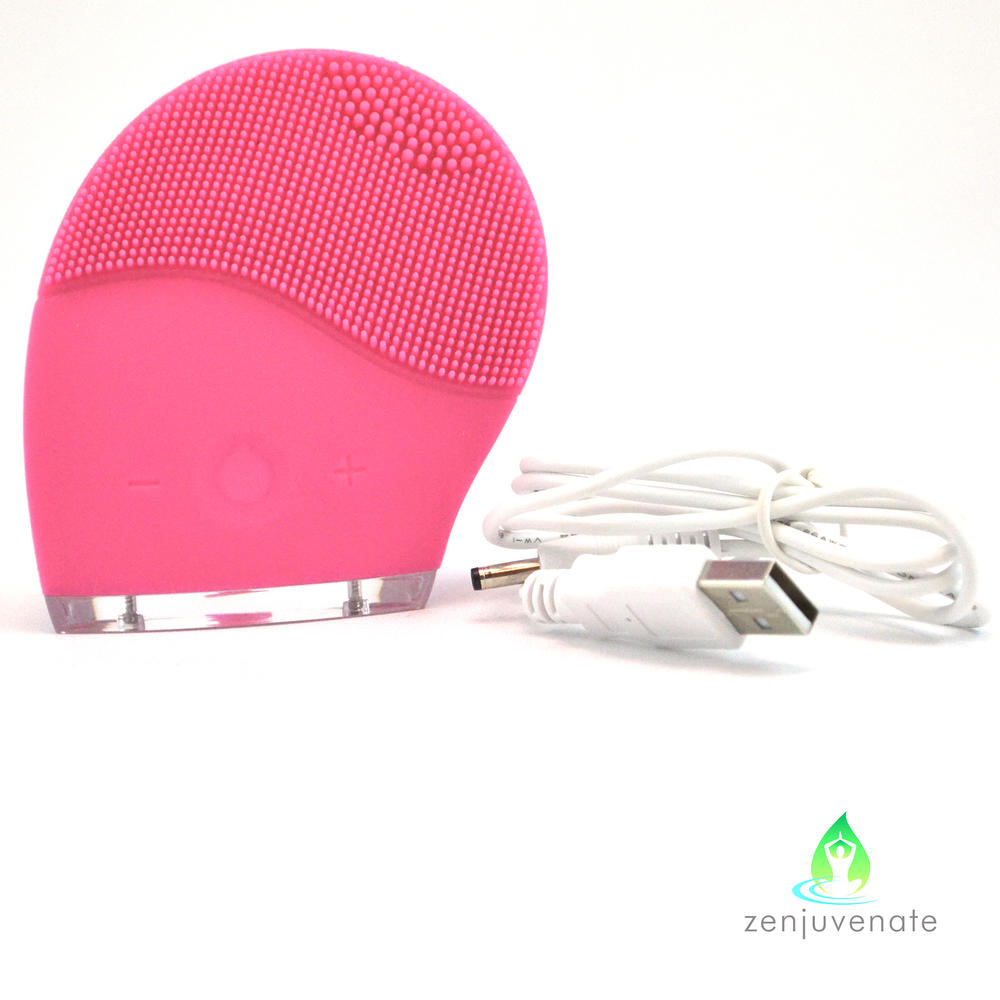 ZenJuvenate Silicone Sonic Facial Cleansing Brush