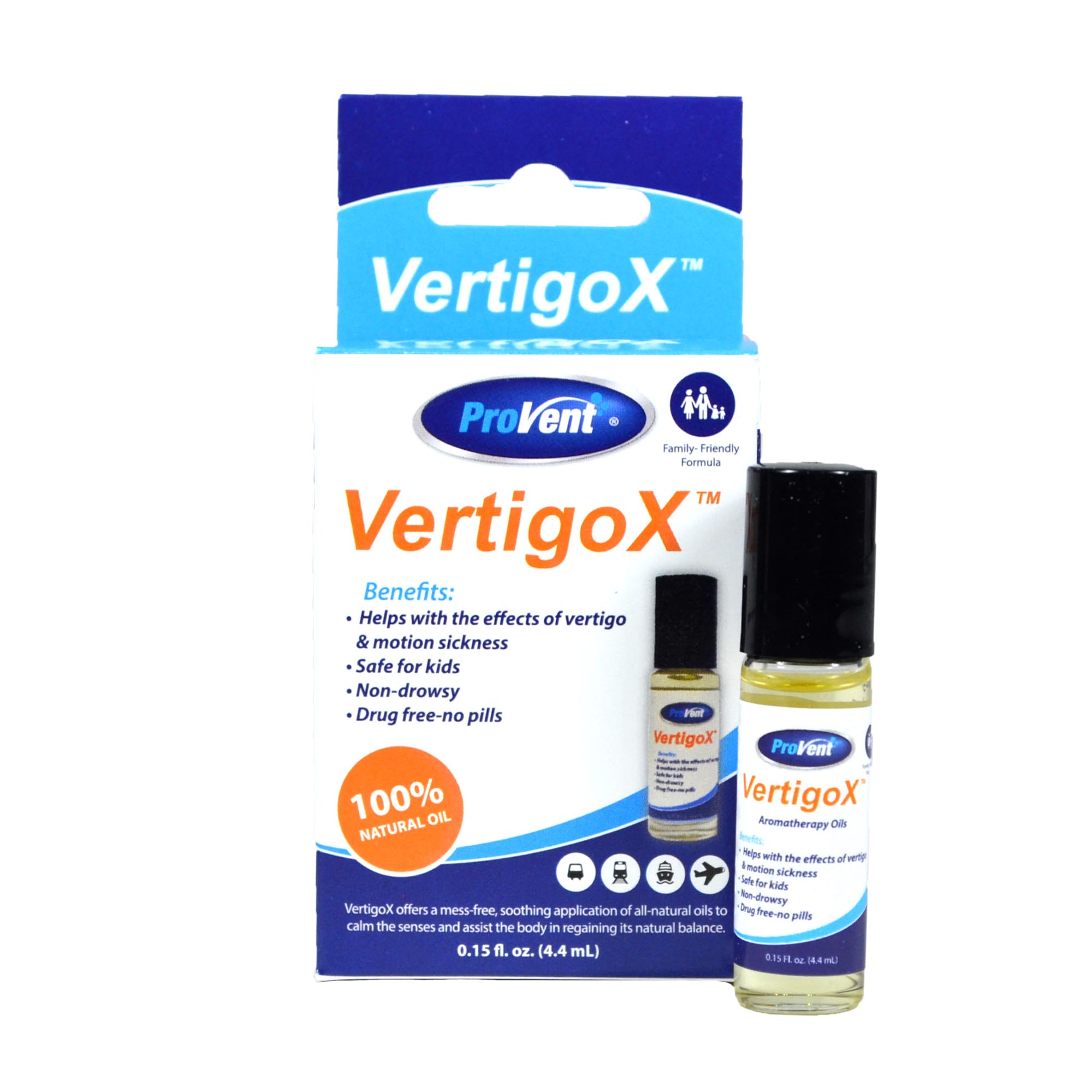 ProVent VertigoX Vertigo Relief, .15 oz.