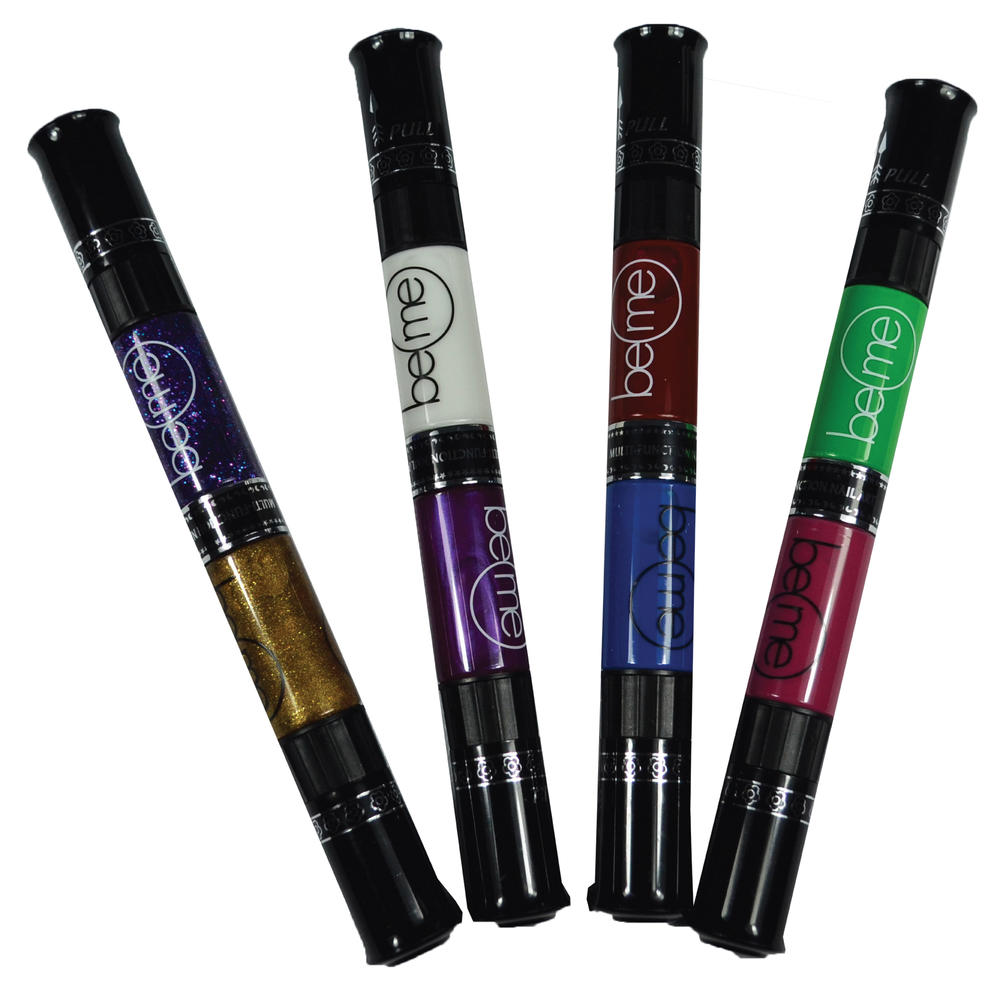 Beme  Nail Art Pens Festive Color Collection  4 pens  8 colors