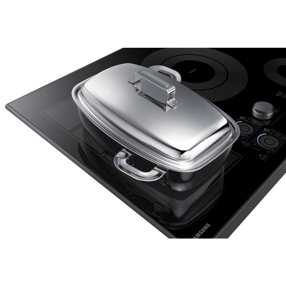 Samsung NZ36K7880UG/AA 36" Induction Cooktop w/Flex Zone Black Stainless