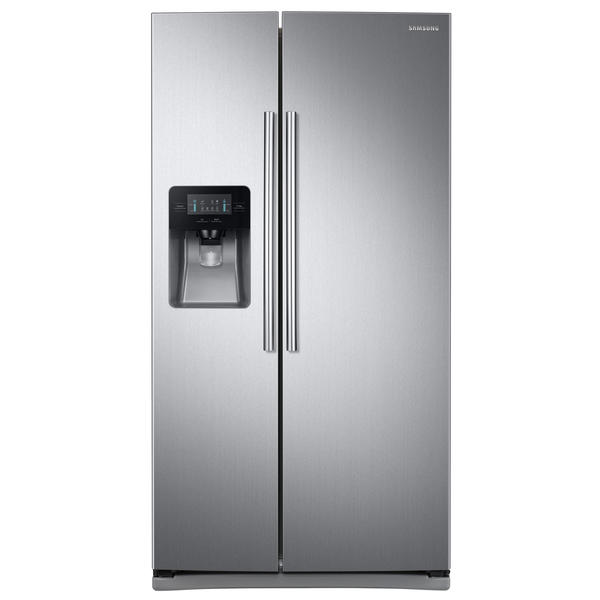 Samsung RS25J500DSR - 25 cu. ft. Side-by-Side Refrigerator - Stainless