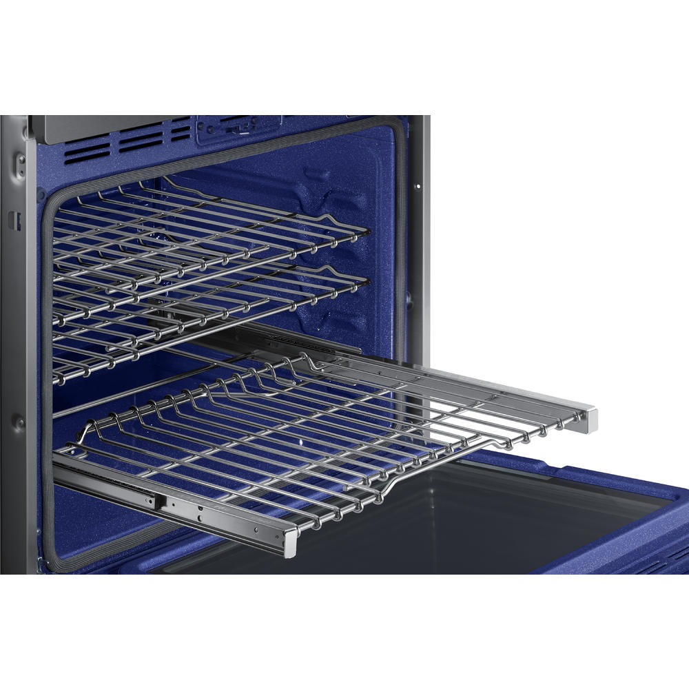 Samsung NQ70M6650DG/AA 30” Microwave Combination Wall Oven Black