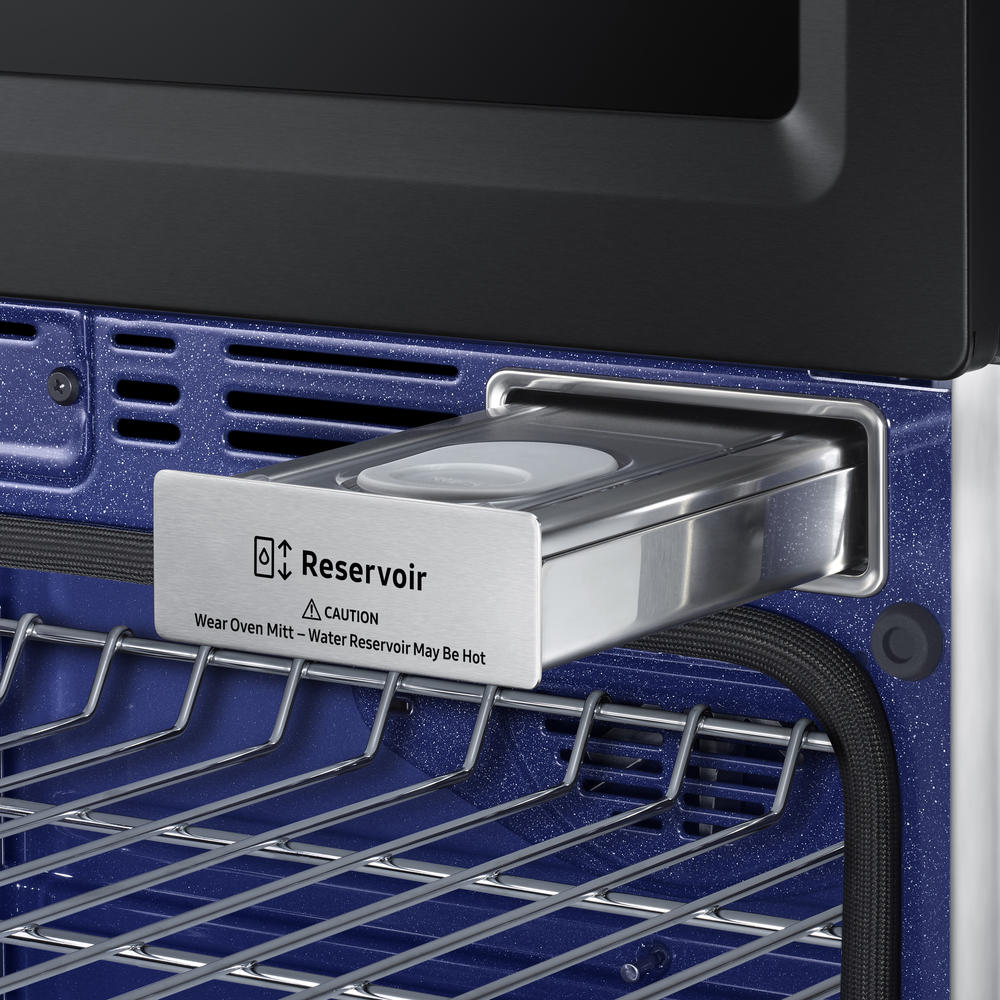 Samsung NQ70M6650DG/AA 30” Microwave Combination Wall Oven Black