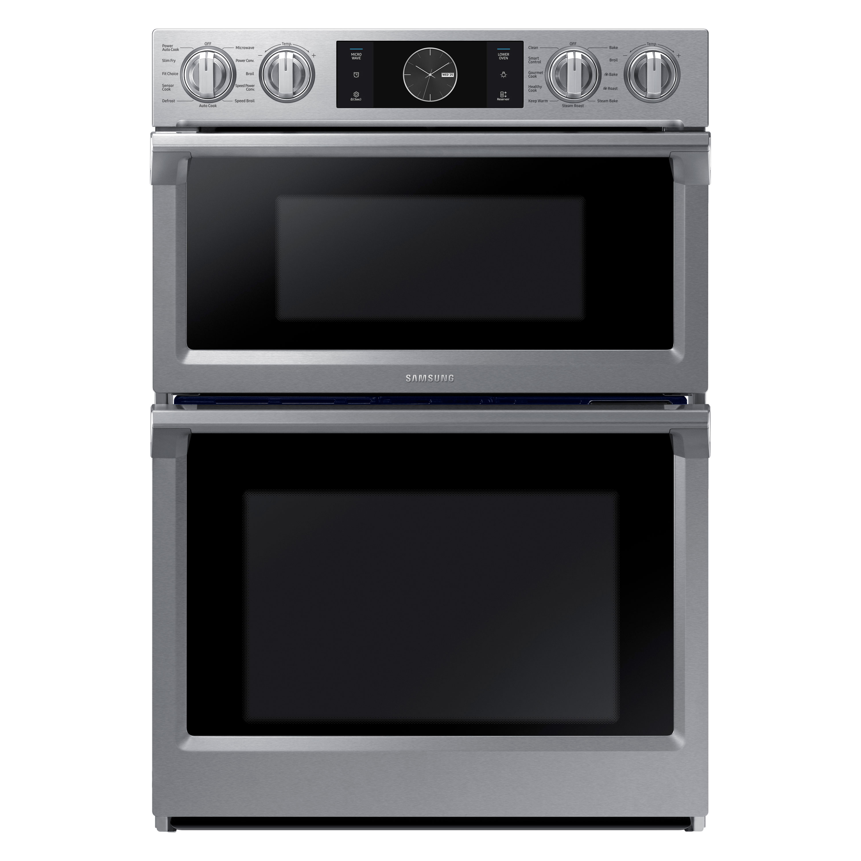 Samsung NQ70M7770DS/AA 30” Microwave Combination Wall Oven with Flex
