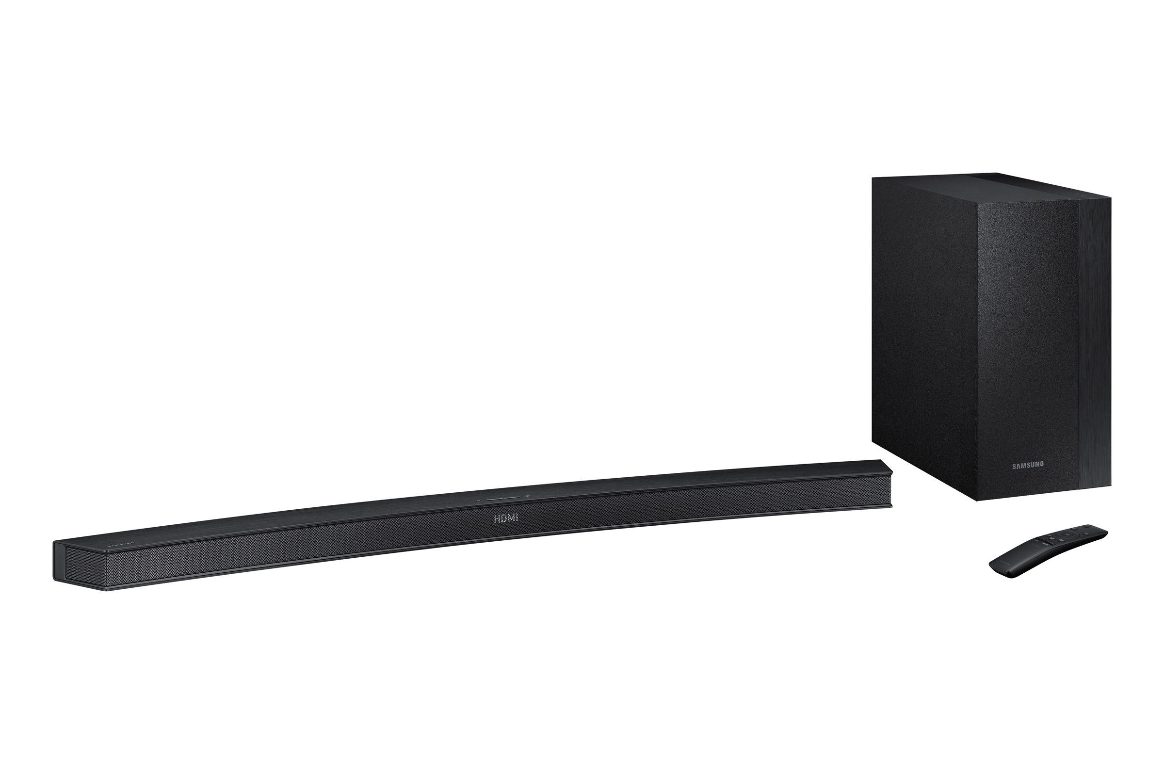 samsung curved soundbar and subwoofer