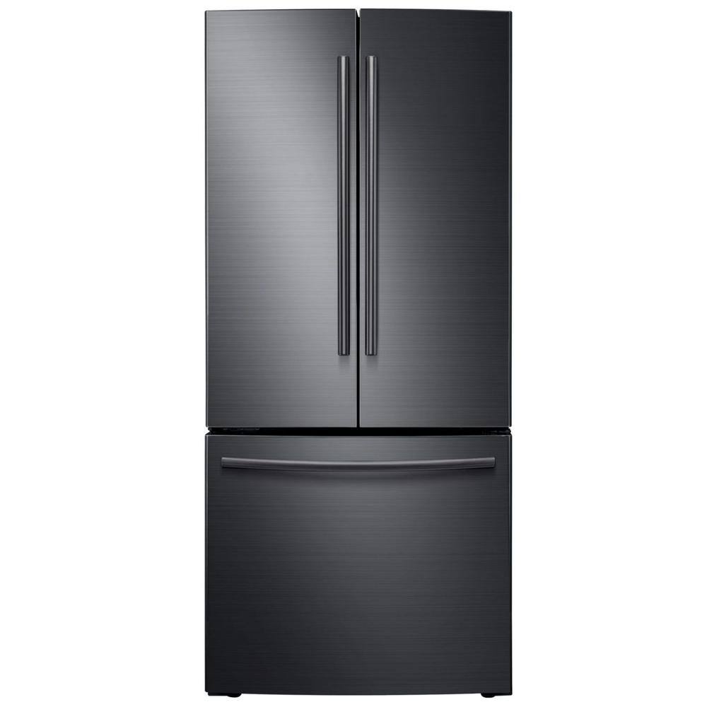 Samsung RF220NCTASG/AA 22 cu. ft. French Door Refrigerator - Black Stainless Steel
