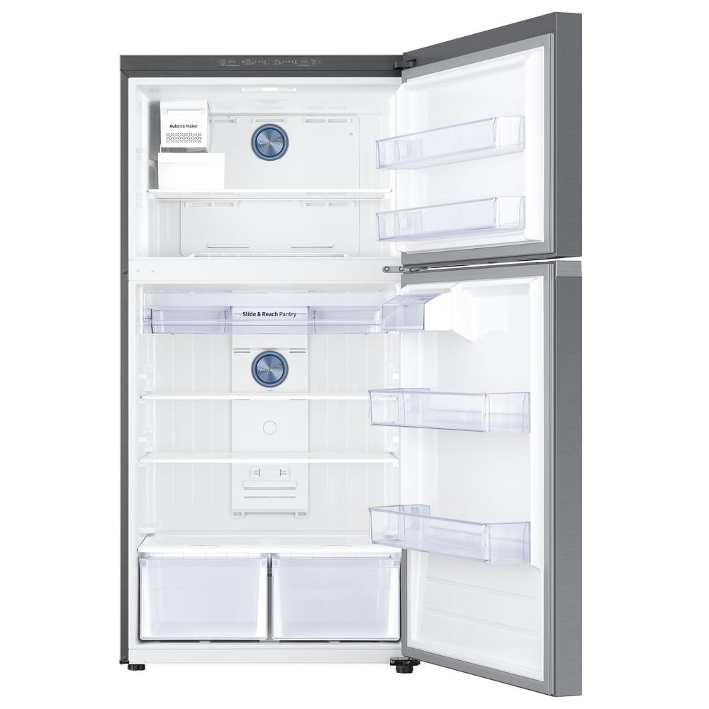 Samsung RT21M6215SR/AA 21 cu. ft. Top-Freezer Refrigerator with FlexZone&#8482; - Stainless Steel