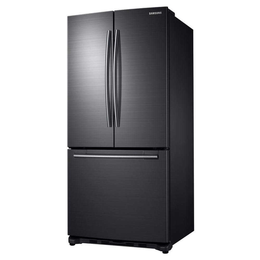 Samsung RF18HFENBSG/US 18 cu. ft. Counter-Depth French Door Refrigerator - Black Stainless Steel