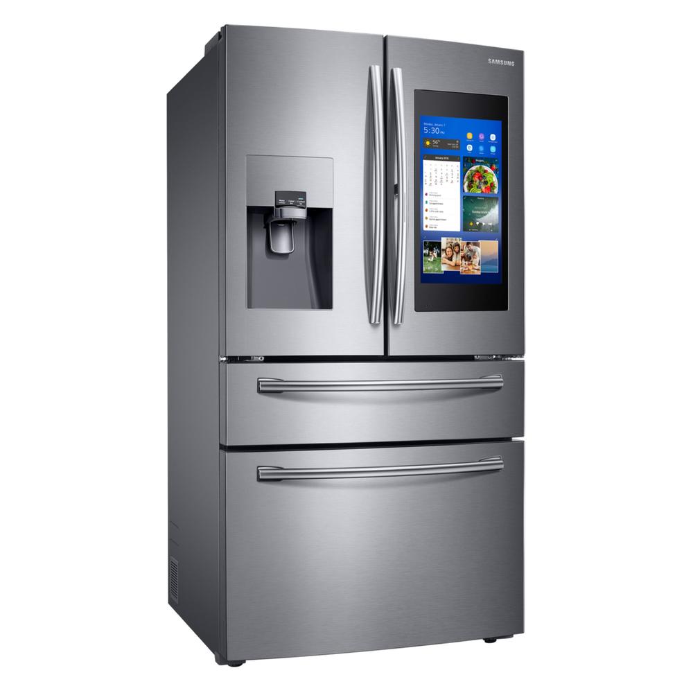 Samsung RF28NHEDBSR/AA FourDoor French Door Refrigerator with Family