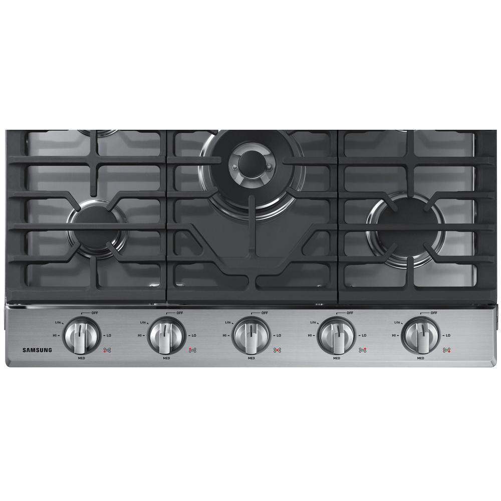 Samsung NA30N6555TS/AA 30" Gas Cooktop Stainless Steel