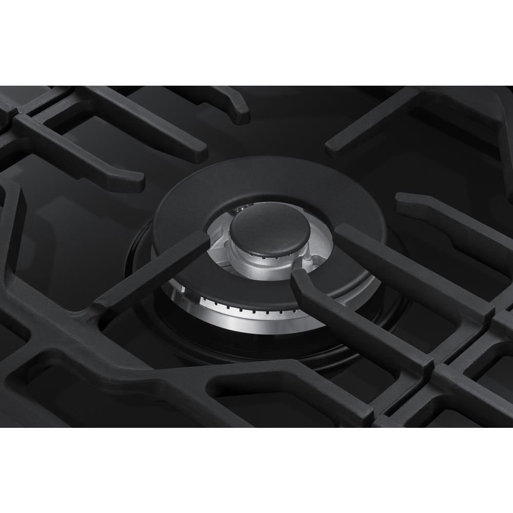 Samsung NA36N6555TG/AA 36" Gas Cooktop - Black Stainless Steel