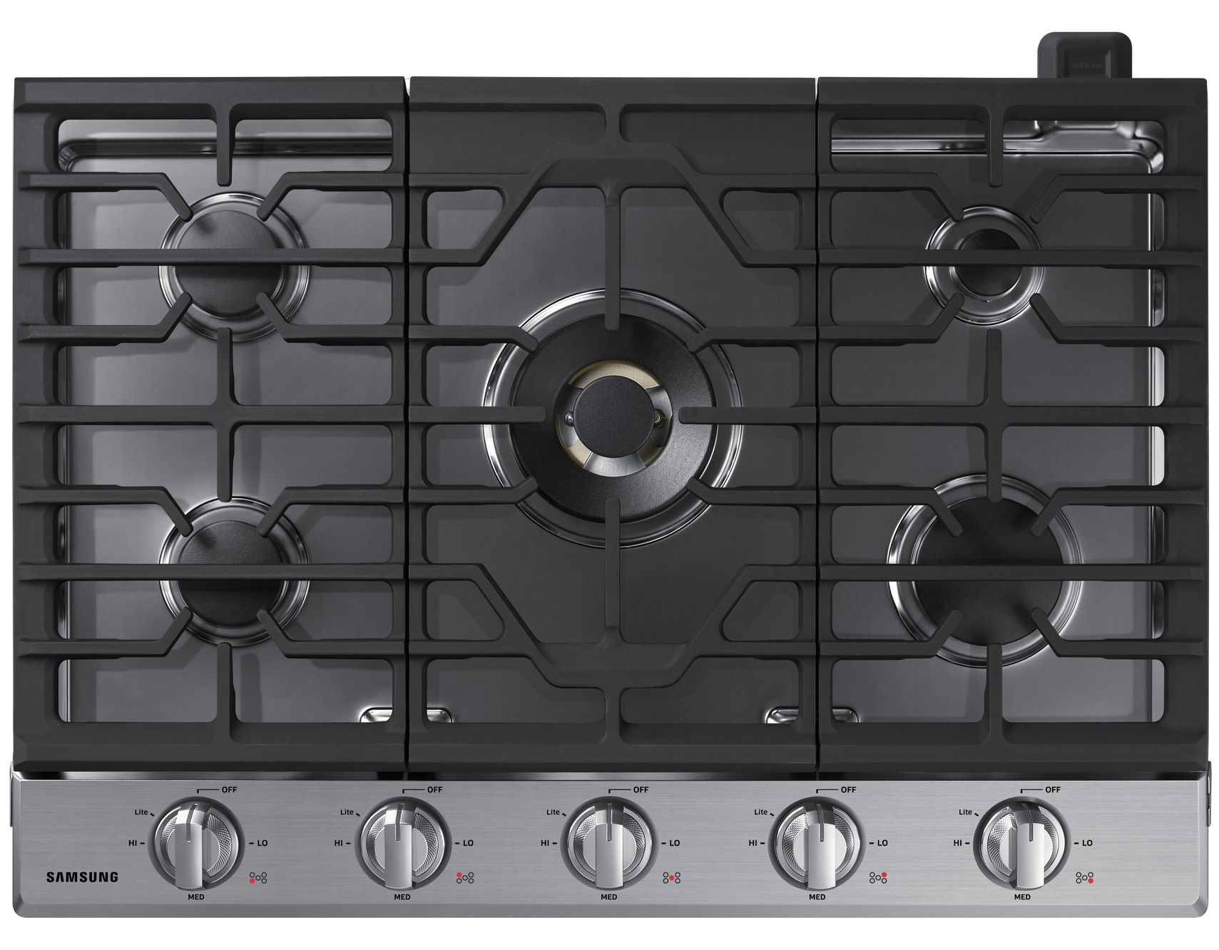 Samsung NA30N7755TS/AA 30" Power Gas Cooktop with 22 BTU True Dual
