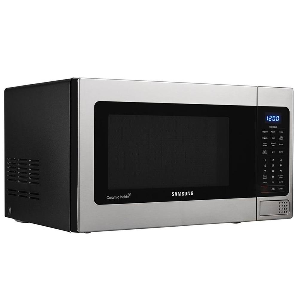 Samsung MG11H2020CT 1.1 cu. ft. Countertop Microwave - Stainless Steel