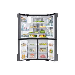 Samsung Rf22k9381sg Aa 22 1 Cu Ft Counter Depth 4 Door Flex Showcase Refrigerator Blk Ss