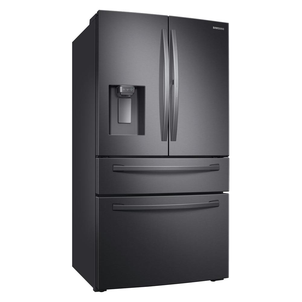 Samsung RF22R7351SG 22 cu. ft. 4-Door French Door Food Showcase Refrigerator - Black Stainless Steel