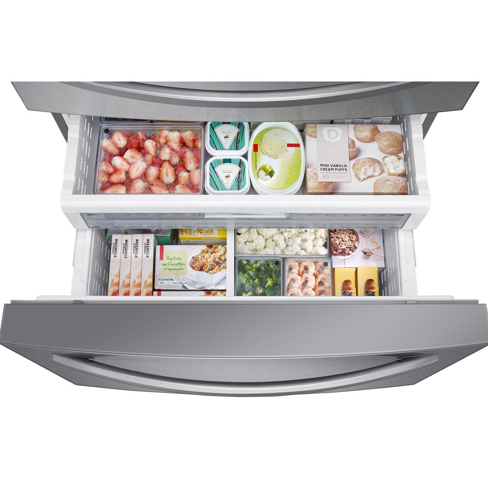 Samsung RF28R7351SR 28 cu. ft. 4-Door French Door Food Showcase Refrigerator - Stainless Steel