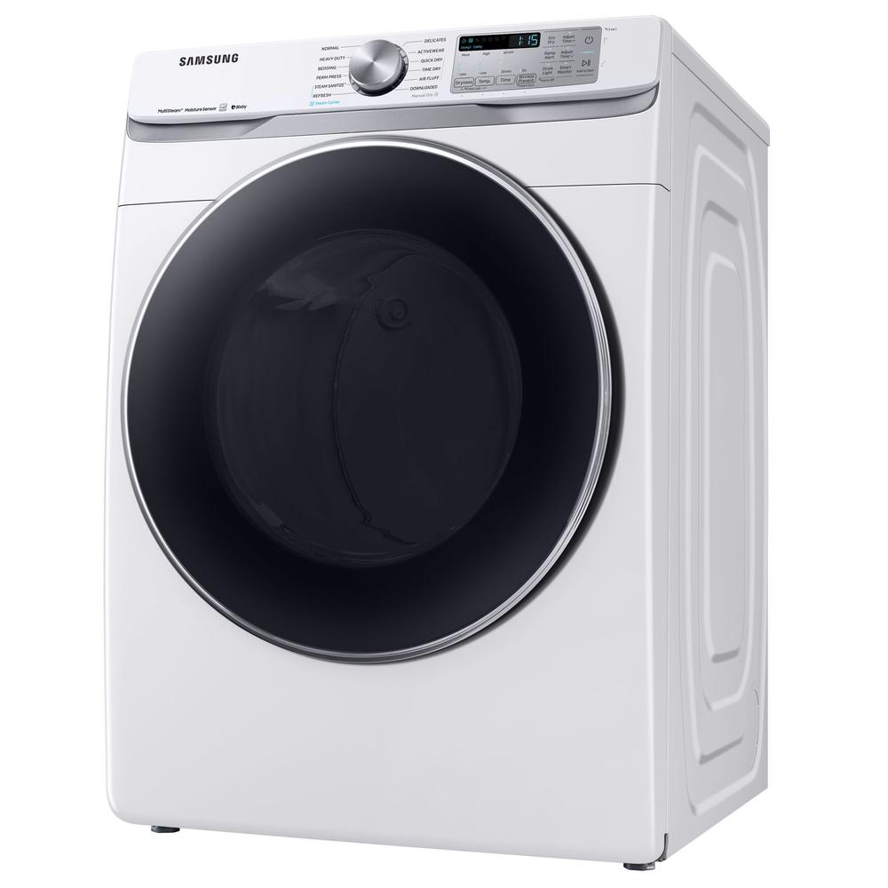 Samsung DVG45R6300W 7.5 cu. ft. Smart Front-Load Gas Dryer with Steam Sanitize+ - White