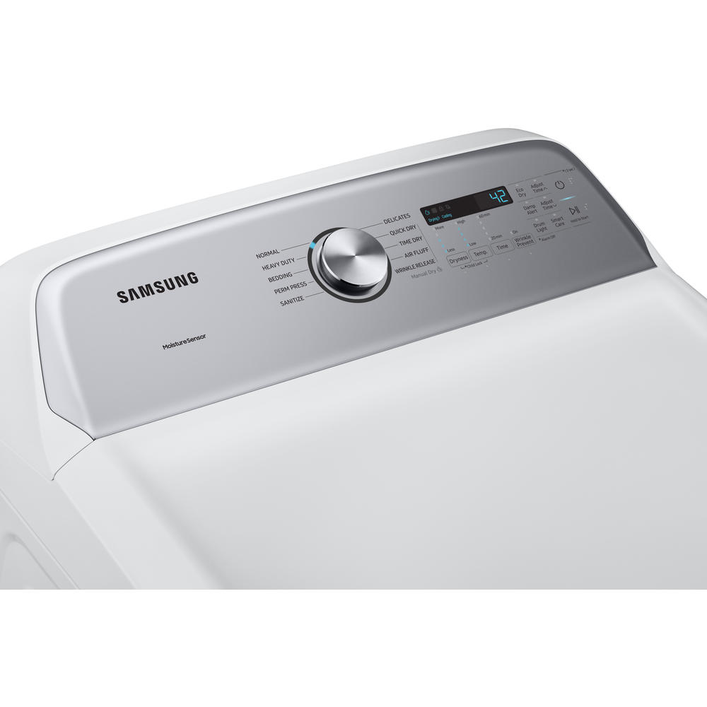 Samsung DVG50R5200W/A3 7.4 cu. ft. Gas Dryer with Sensor Dry - White