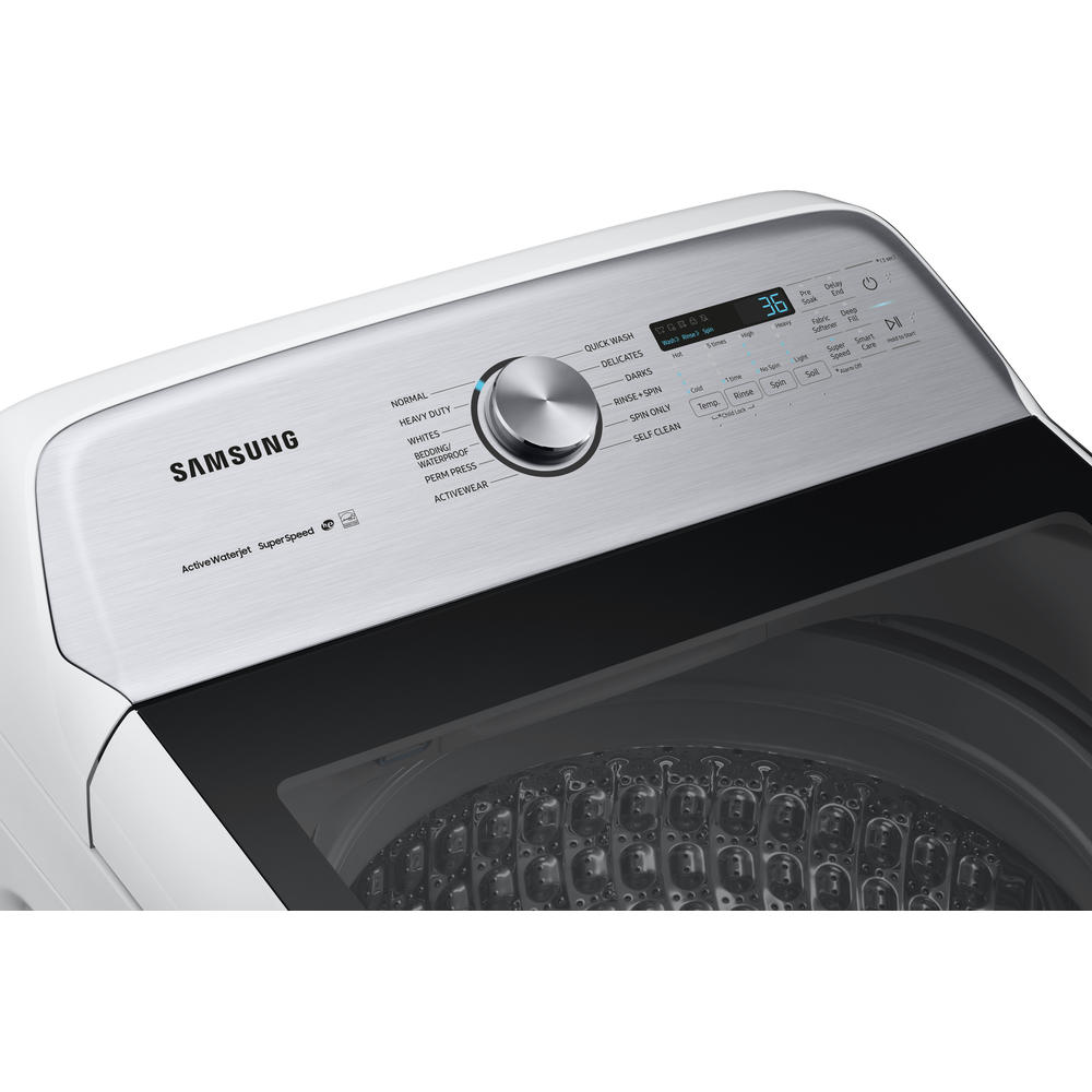 Samsung WA50R5400AW/US 5 cu. ft. TopLoad Washer with Super Speed White
