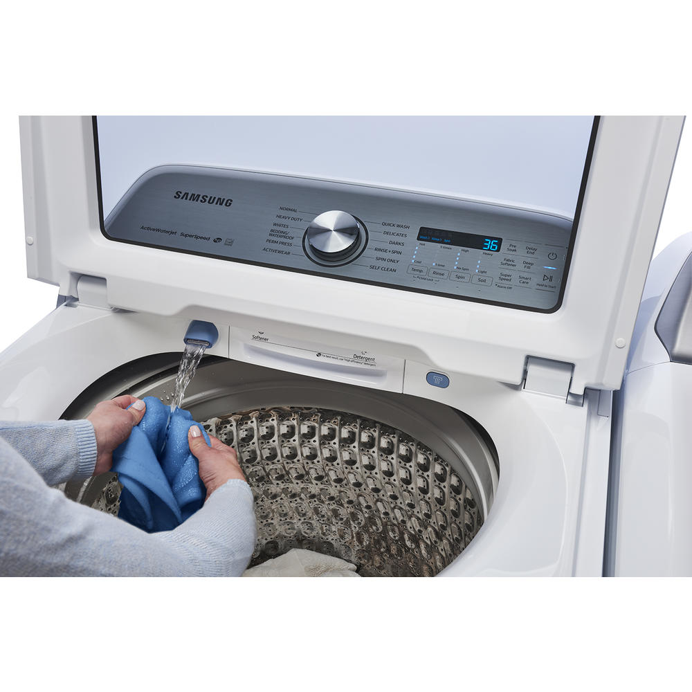 Samsung WA50R5400AW/US 5 cu. ft. TopLoad Washer with Super Speed White