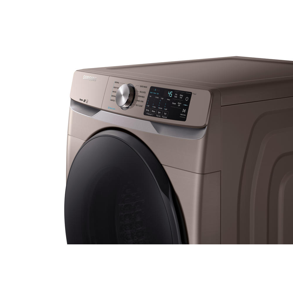 Samsung WF45R6100AC/US 4.5 cu. ft. Front Load Washer with Steam Champagne