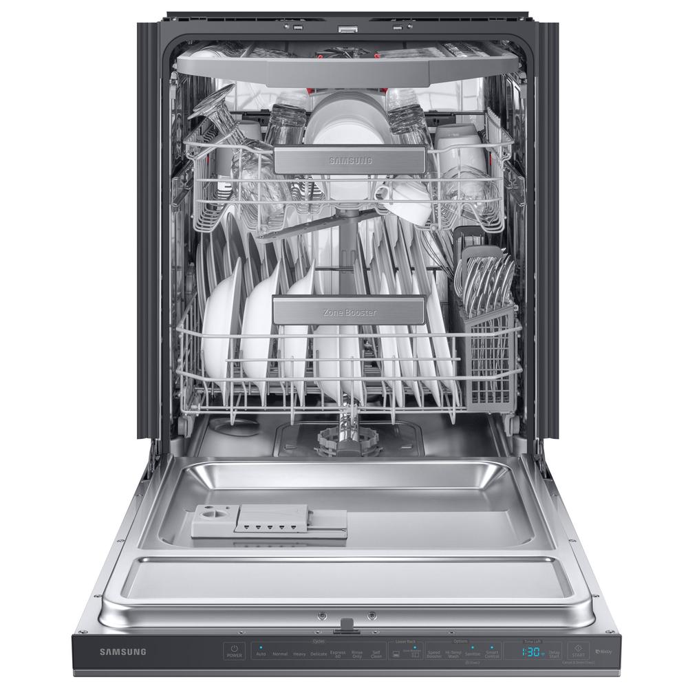 Samsung DW80R9950UG/AA Linear Wash Dishwasher - Black Stainless Steel