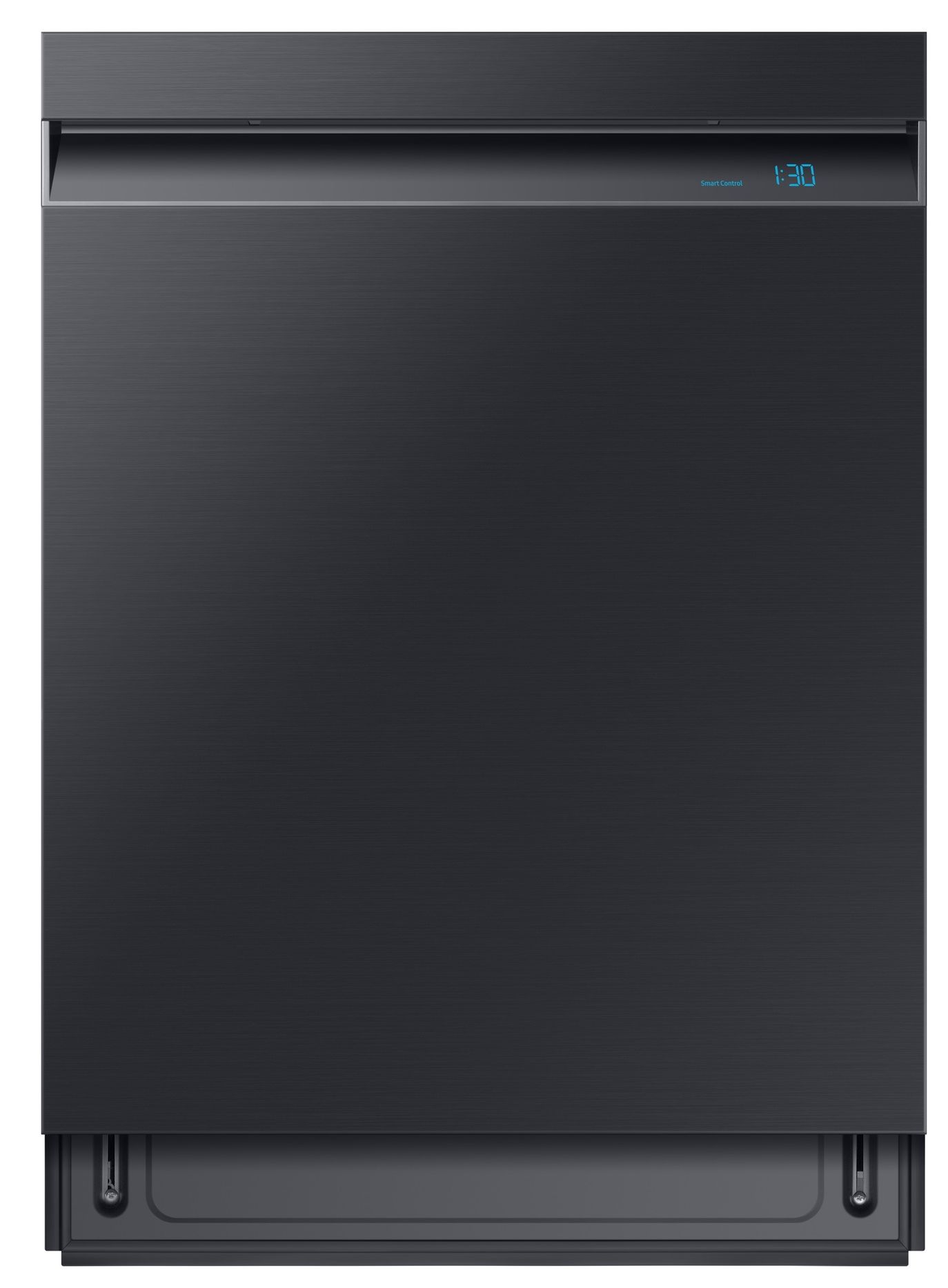 black stainless steel dishwasher