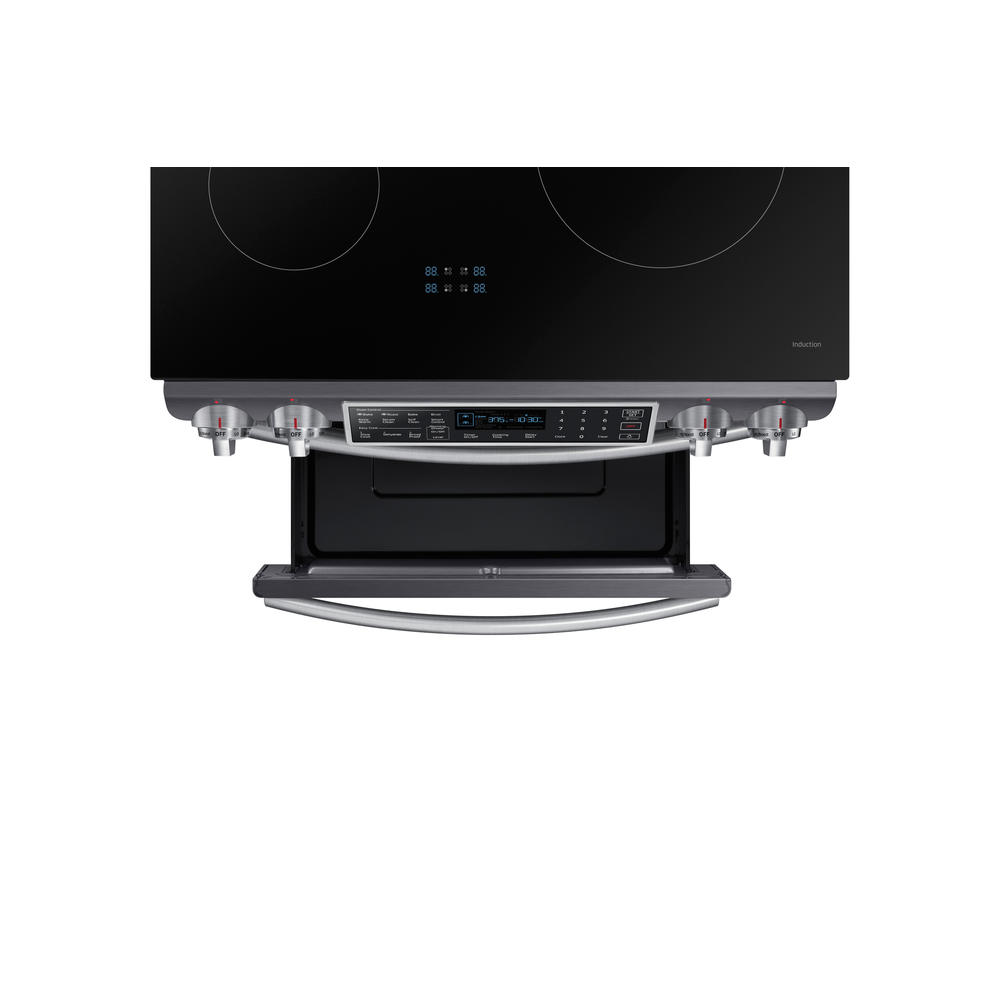 Samsung NE58R9560WG/AA 5.8 cu. ft. Induction Range with Virtual Flame