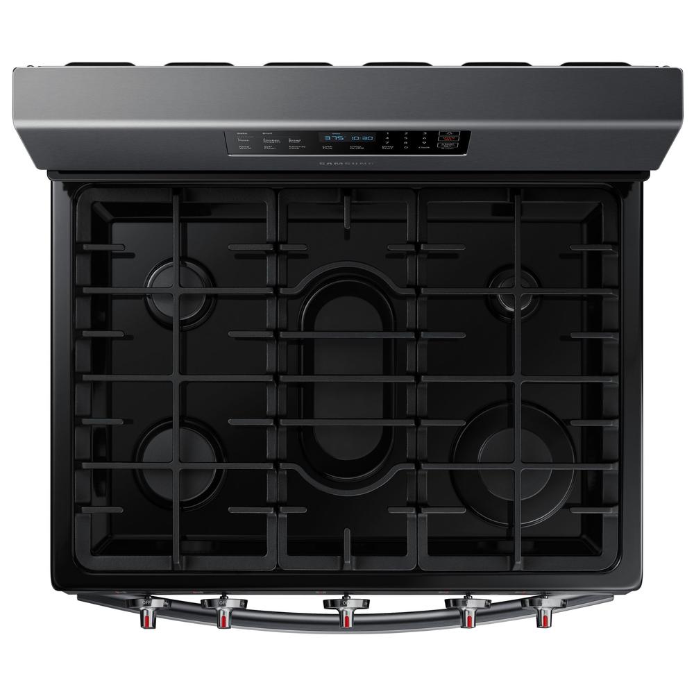 Samsung NX58R4311SG/AA 5.8 cu. ft. Freestanding Gas Range Black