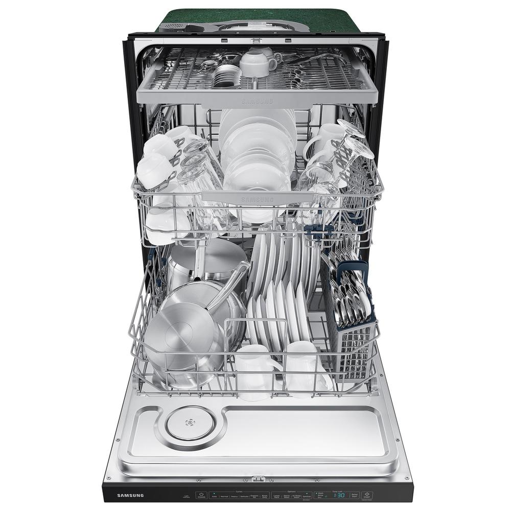 Samsung DW80R5060UG/AA 24” Dishwasher with StormWash™ Black Stainless