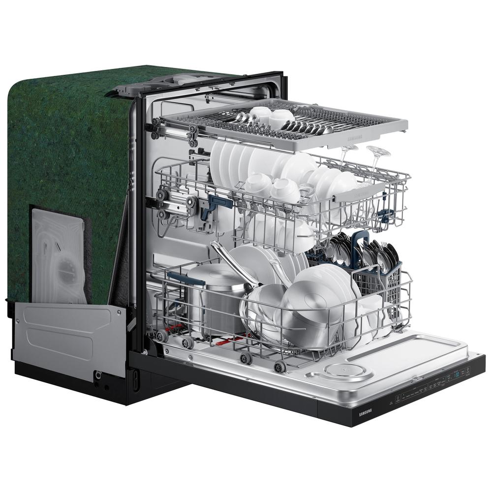 Samsung DW80R5060UG/AA 24” Dishwasher with StormWash™ Black Stainless