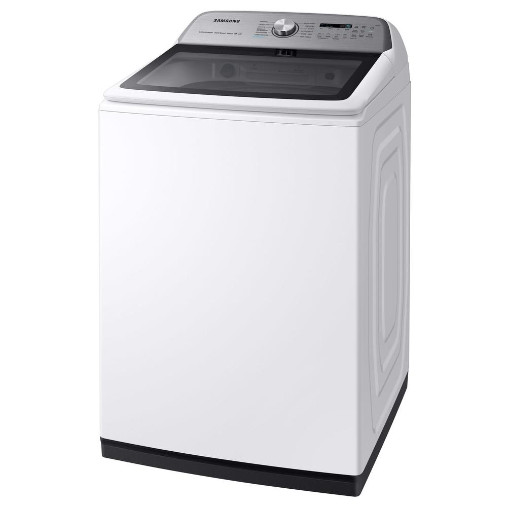 Samsung WA54R7600AW/US 5.4 cu. ft. Top-Load Washer with Super Speed - White