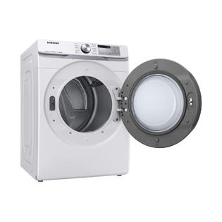 Samsung DVE50R8500W/A3 7.5 cu. ft. Smart Front-Load Electric Dryer with