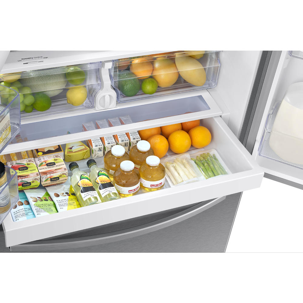 Samsung RF27T5501SR/AA 27 cu. ft. French Door Refrigerator with Family Hub&#8482; -  Stainless Steel
