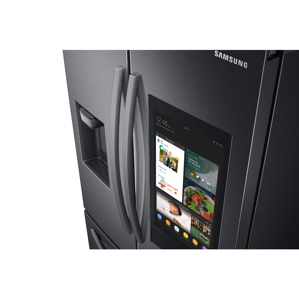 Samsung RF27T5501SG/AA 27 cu. ft. French Door Refrigerator with Family Hub&#8482; -  Black Stainless Steel