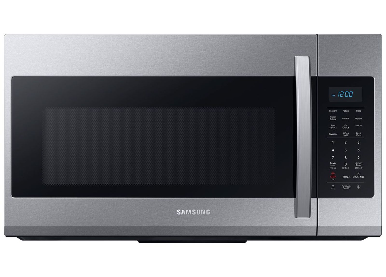 Samsung ME19R7041FS/AA 1.9 cu. ft. Over-the-Range Microwave with Sensor Cooking - Fingerprint Resistant Stainless Steel