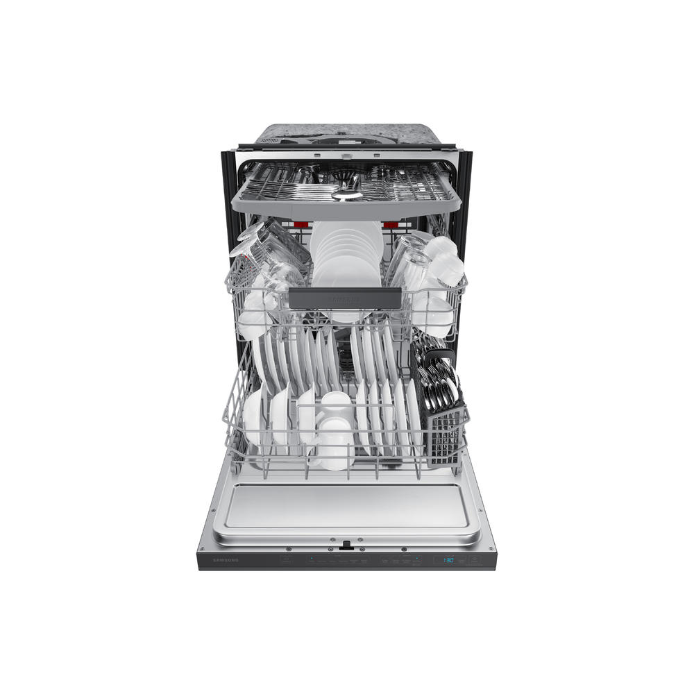 Samsung DW80R7060UG/AA StormWash 42dBA Dishwasher - Black Stainless Steel