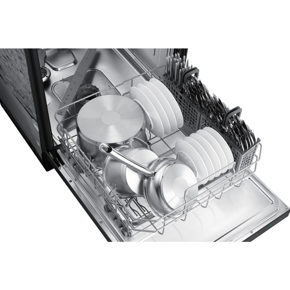 Samsung DW80R7060UG/AA StormWash 42dBA Dishwasher Black Stainless Steel