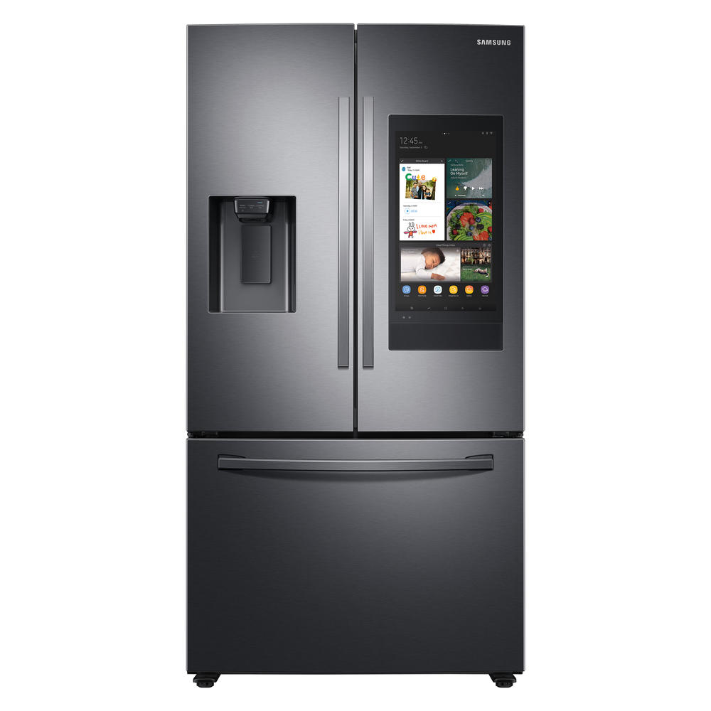 Samsung RF27T5501SG/AA 27 cu. ft. French Door Refrigerator with Family Hub&#8482; -  Black Stainless Steel