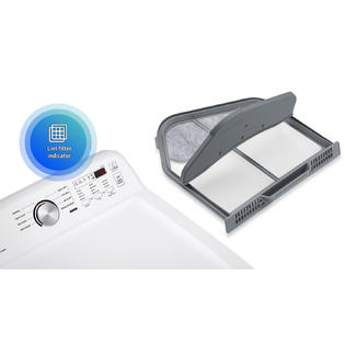 Samsung DVE45T3200W/A3 7.2cu.ft. Electric Dryer with Sensor Dry – White