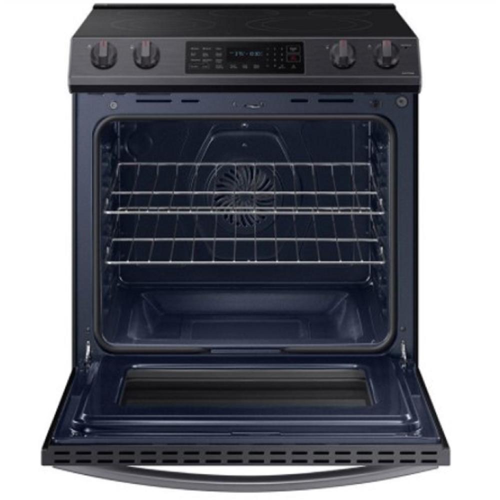 Samsung NE63T8311SG/AA 30" 6.3 cu.ft. Black Stainless Steel Electric Range with 5 Burners