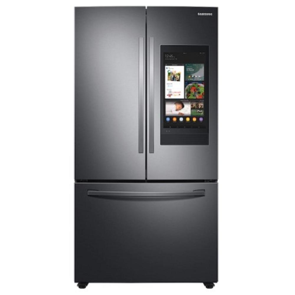 Samsung RF28T5F01SG/AA 36" 28 cu.ft. Black Stainless Steel  French Door Refrigerator with Family Hub