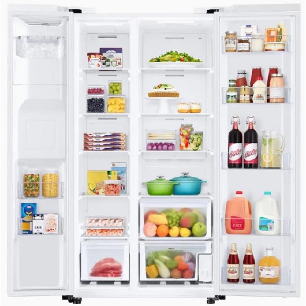 Samsung RS27T5200WW/AA 36" 27.4 cu.ft. White SidebySide Refrigerator