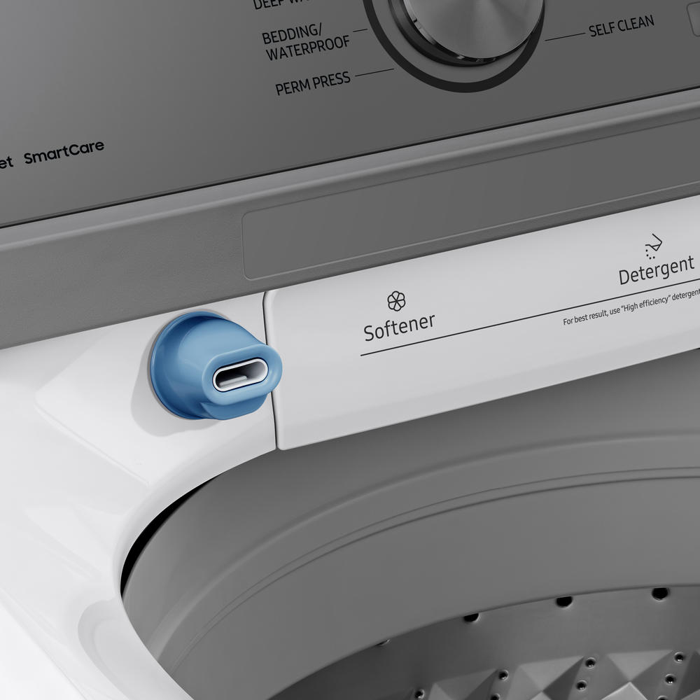 Samsung WA45T3400AW/A4 4.5cu.ft. Top Load Washer with Active WaterJet - White