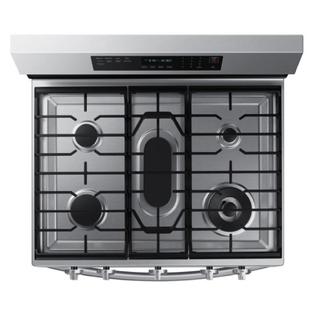 Samsung NX60A6711SS/AA 30" 6.0 cu.ft. Stainless Steel Gas Range with 5