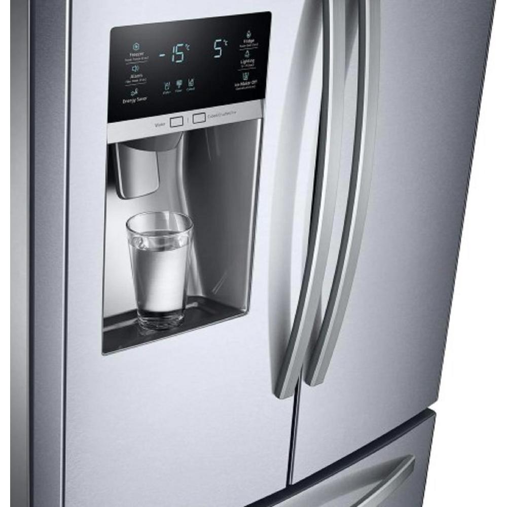 Samsung RF26J7510SR/AA 33" 25.5 cu.ft. Stainless Steel French Door Refrigerator and Bottom Freezer