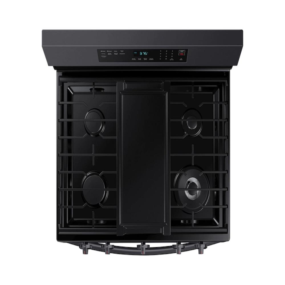 Samsung NX60A6511SG/AA 6.0 cu. ft. Smart Freestanding Gas Range with No