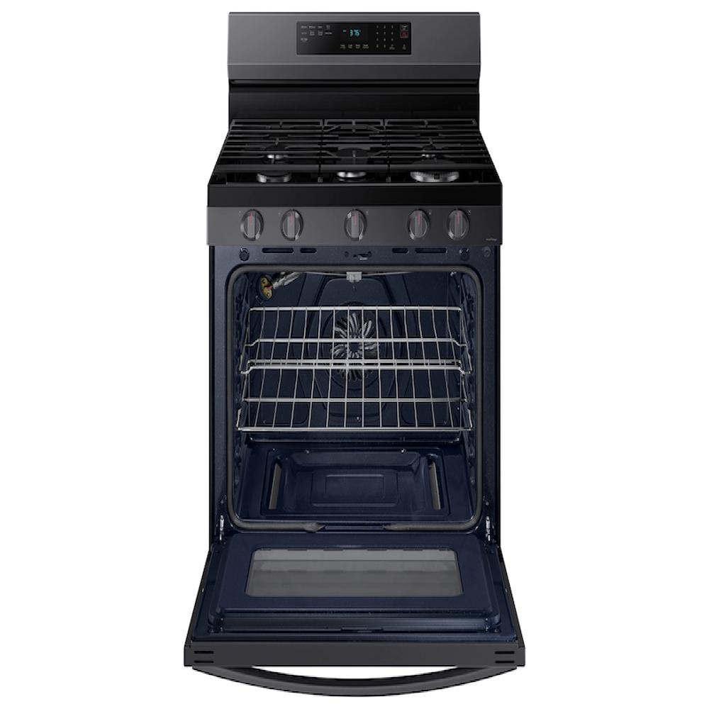 Samsung NX60A6511SG/AA 6.0 cu. ft. Smart Freestanding Gas Range with No