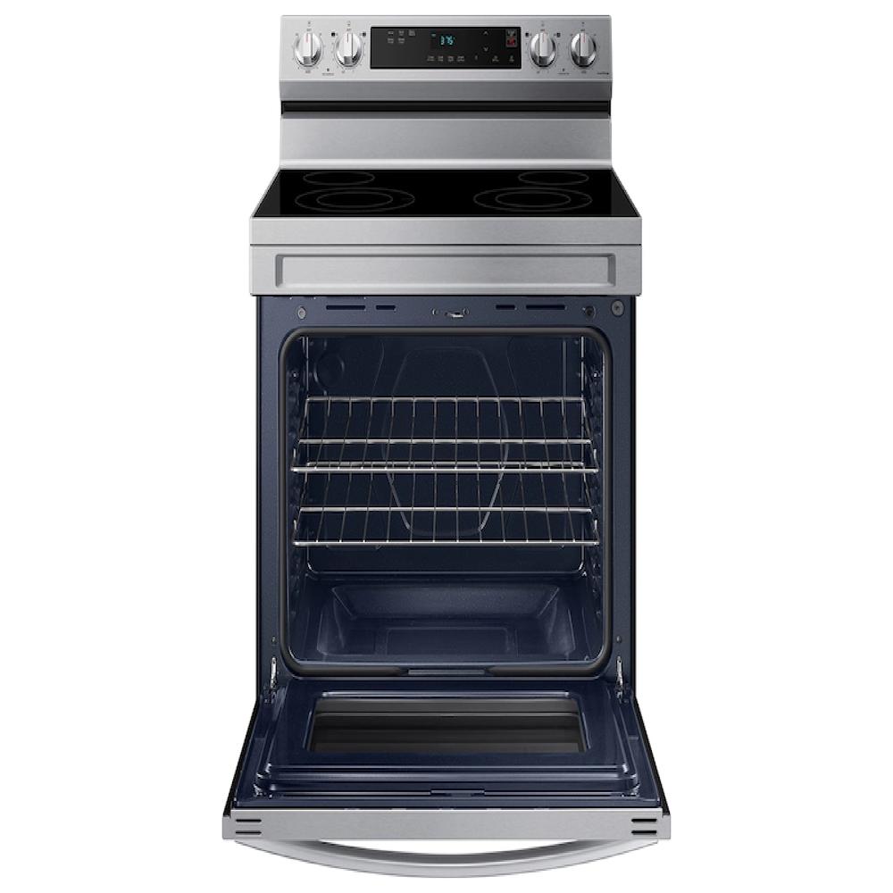 Samsung NE63A6111SS/AA 6.3 cu. ft. Smart Freestanding Electric Range